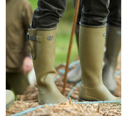 Bottes néoprène Vierzonord homme vert vierzon LE CHAMEAU