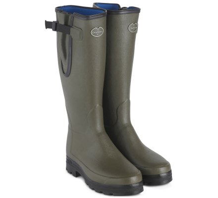 Bottes néoprène Vierzonord homme vert chameau LE CHAMEAU