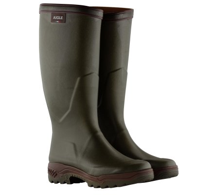 Aigle Bottes caoutchouc Parcours 2 Vario (Brun) - Chaussures