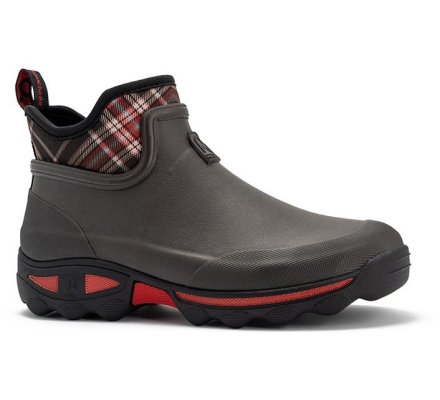 Bottillon CLEAN PLAID Rouge / Gris ROUCHETTE