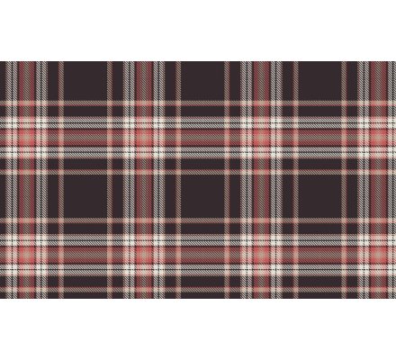 Bottillon CLEAN PLAID Rouge / Gris ROUCHETTE