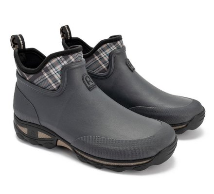 Bottillon CLEAN PLAID Gris Tartan ROUCHETTE