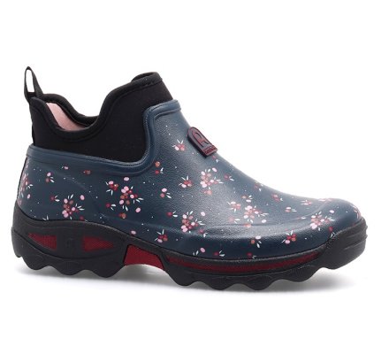 Bottillon Clean Lady Goji Bleu Canard Femme Rouchette 