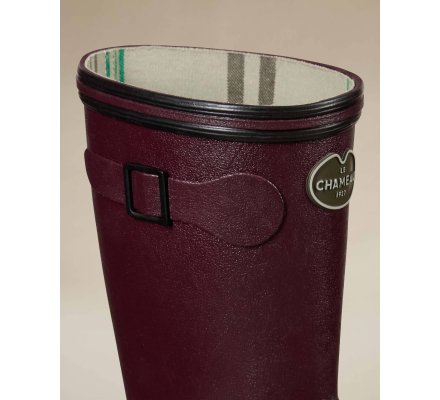 Bottillons femmes cerise Giverny Doublés Jersey LE CHAMEAU
