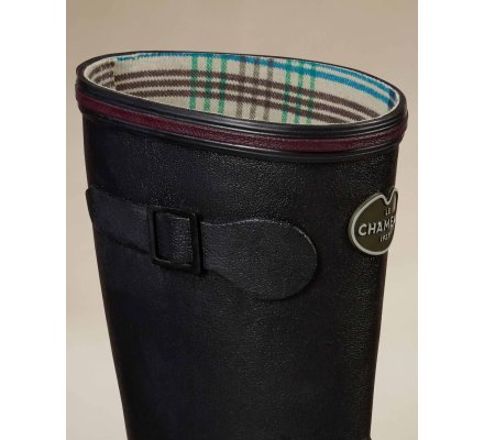 Bottillons femmes noir Giverny Doublés Jersey LE CHAMEAU