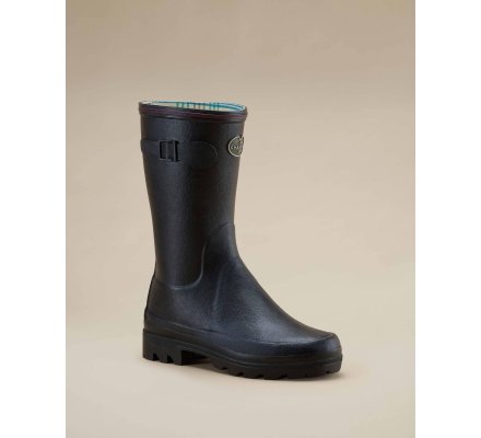 Bottillons femmes noir Giverny Doublés Jersey LE CHAMEAU