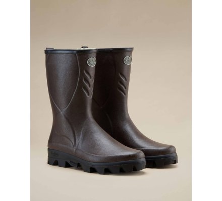 Bottillons homme Cérès marron doublées Jersey LE CHAMEAU