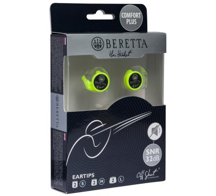 Bouchons d'oreilles BERETTA mini headset Comfort plus jaune