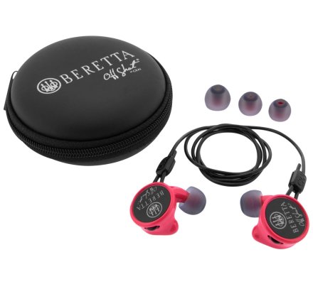 Bouchons d'oreilles BERETTA mini headset Comfort plus fuchsia