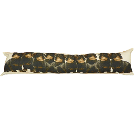 Boudin de porte teckels assis