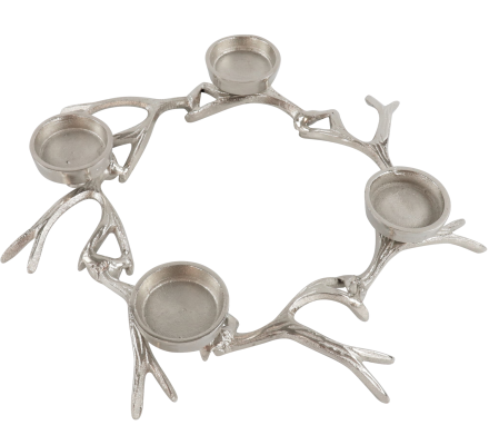 Bougeoir Couronne Bois de Cerf LOVERGREEN