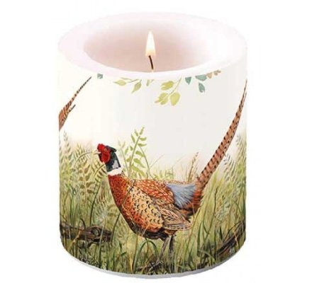 Bougie motif Faisan LOVERGREEN