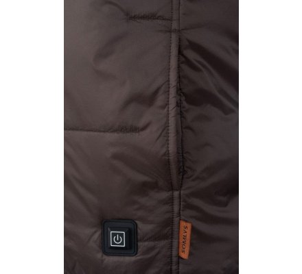 Gilet chauffant Thermoshield marron SOMLYS