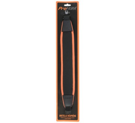 Bretelle de fusil néoprène avec grenadière orange VERNEY CARRON