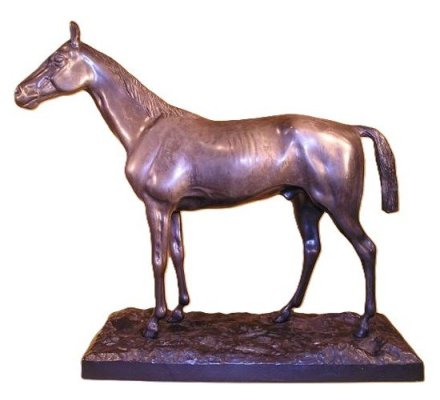 Bronze Cheval anglais LOVERGREEN
