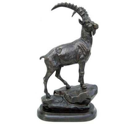 Bronze Bouquetin LOVERGREEN