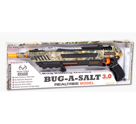 Pistolet à sel anti mouche 3.0 realtree camo BUG A SALT 