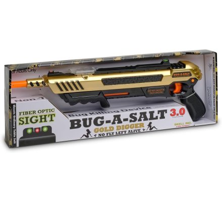 Pistolet à sel anti mouche 3.0 Gold Digger  BUG A SALT 
