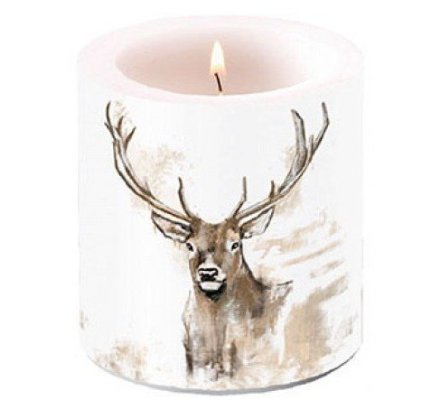 Bougie tête de cerf LOVERGREEN