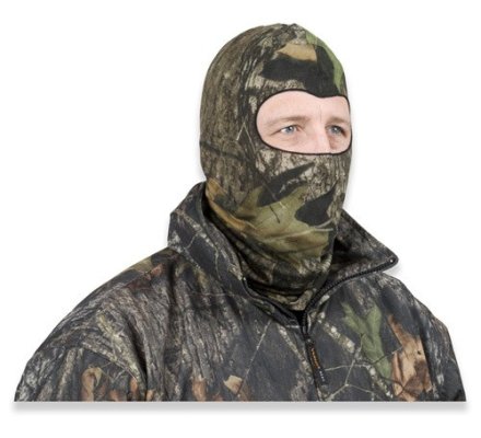 Cagoule masque camouflage Mossy Oak Obsession