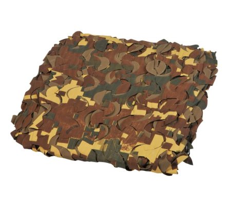 Filet de camouflage Camo System premium tricolor 6x2.40m 