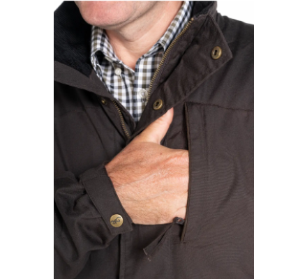 Parka de chasse Norfolk marron foncé BROWNING