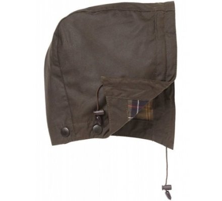 Capuche coton huilé olive SYLKOIL HOOD BARBOUR