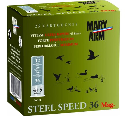 Cartouche Steel 36 cal 12 Mary Arm