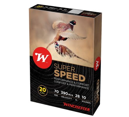 Cartouches Winchester Super Speed G2 28 BJ cal 20