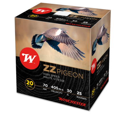 Cartouches ZZ pigeon cal 20 WINCHESTER