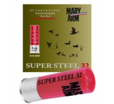 Cartouche Super Steel 32 cal 12 Mary Arm