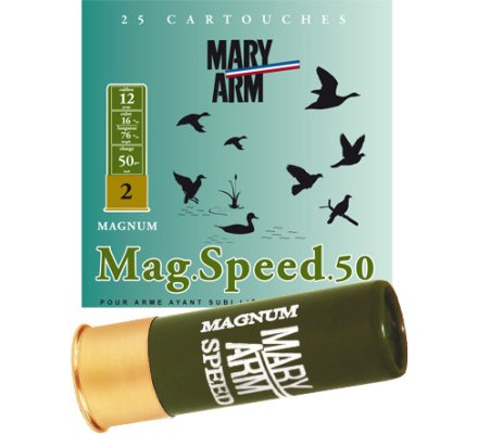 Cartouche Magnum Speed 50 cal 12 Mary Arm