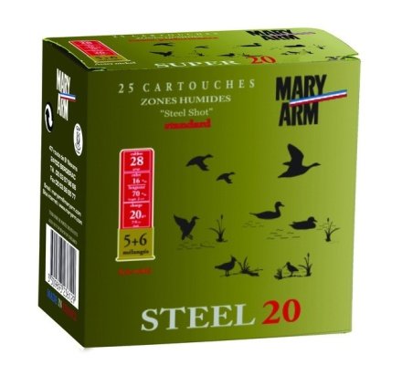 Cartouche Steel 20 cal 28 Mary Arm