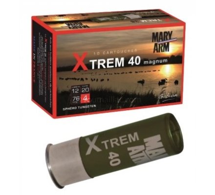 Cartouche XTREM 40 Magnum cal 12 Mary Arm