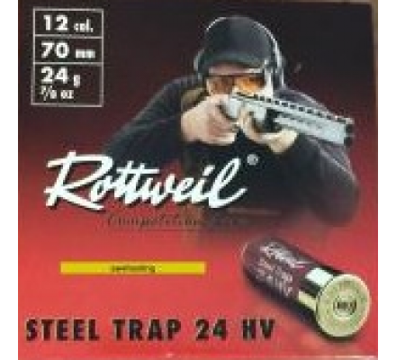 Cartouches Rottweil steel trap 24 HV cal 12