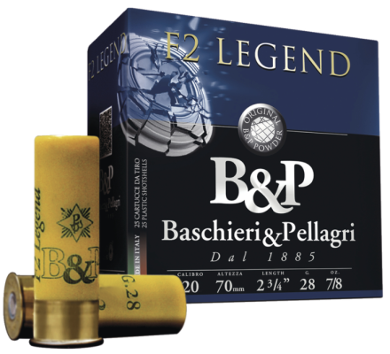 Cartouches B&P F2 Legend Cal 20 - 28g