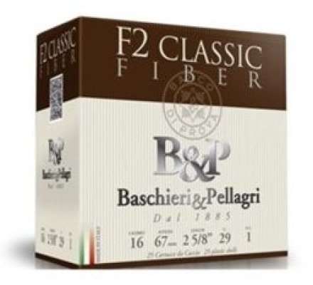 Cartouches F2 Classic Fiber 29gr cal 16 B&P