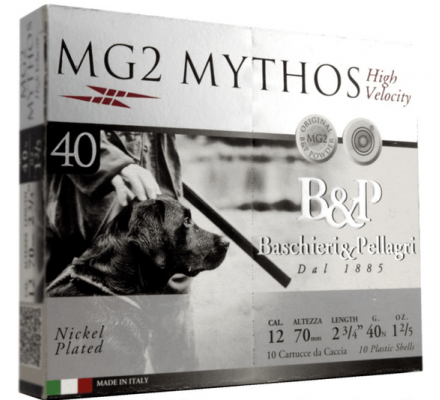 Cartouches MG2 Mythos 40gr cal 12 B&P