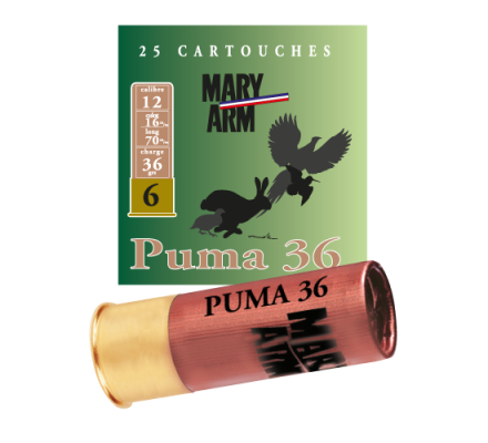 Cartouche PUMA 36 cal 12 Mary Arm