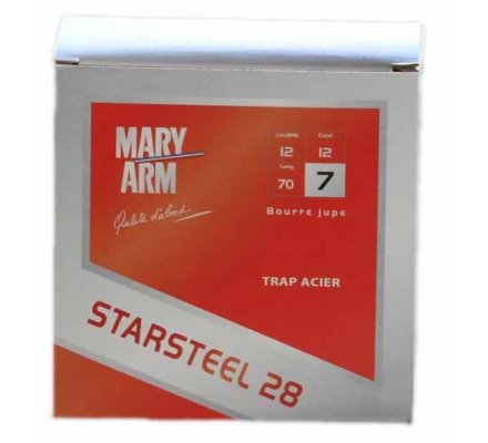 Cartouche Starsteel 28 cal 12 Mary Arm