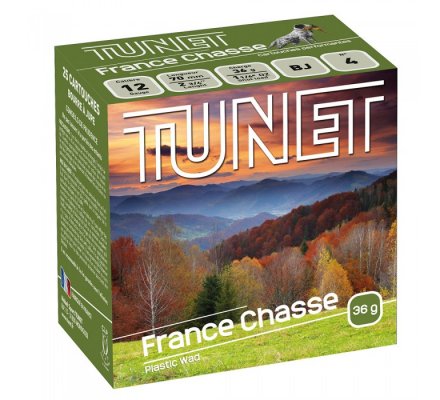 Cartouches Tunet france chasse 36 BJ cal 12