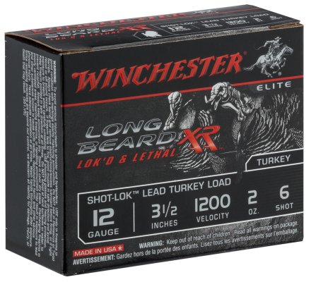 Cartouches Winchester long beard XR cal 12/89