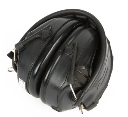 Casque aearo Peltor Sport Tac coquilles noires rouges