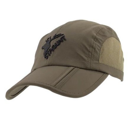 Casquette pliante Acti kaki STAGUNT