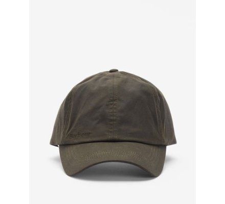 Casquette Baseball huilée Wax Olive BARBOUR