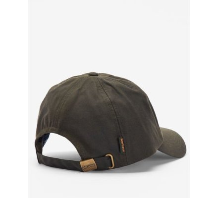 Casquette Baseball huilée Wax Olive BARBOUR