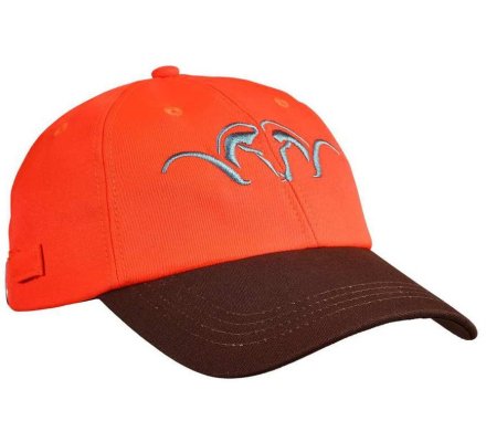 Casquette bicolore orange/marron Blaser 