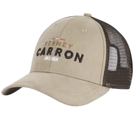 Casquette Valbrune beige VERNEY CARRON