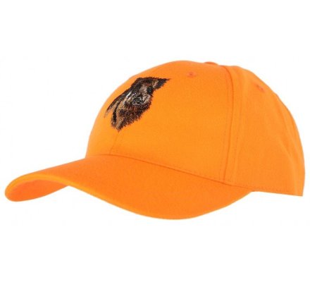Casquette enfant orange sanglier TREELAND
