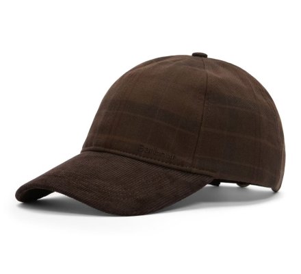 Casquette Macklow tartan marron BARBOUR